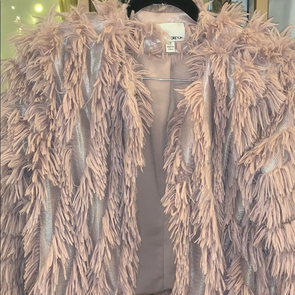 Cropped shag-jacket - Picture 4 of 5